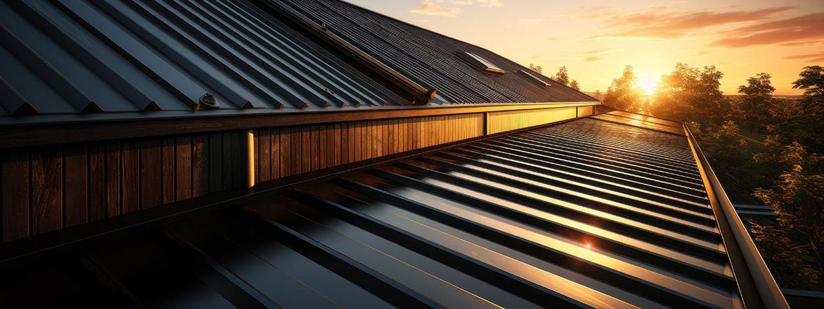 Standing seam metal roof by Grand Design Roofing